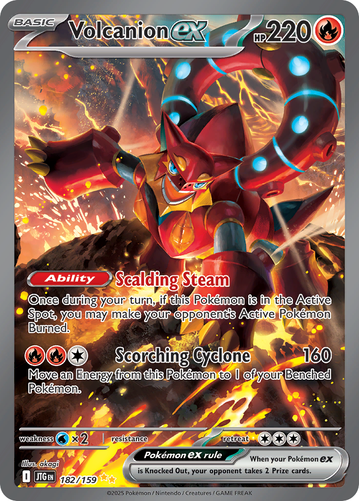 Volcanion ex front