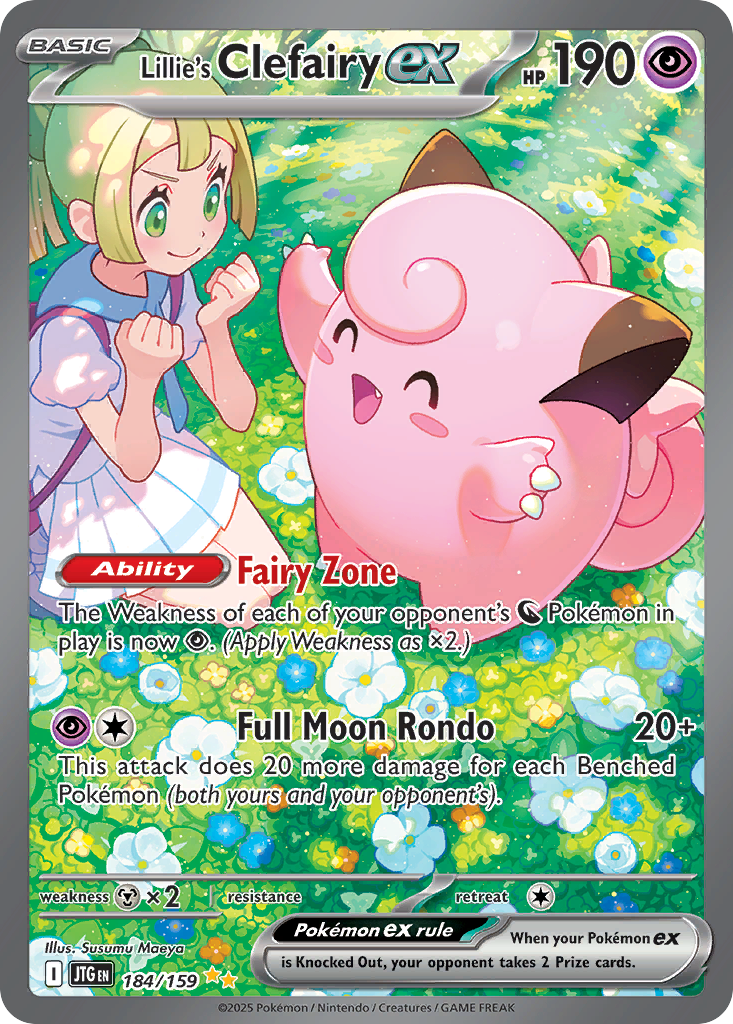 Lillie's Clefairy ex front