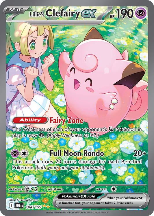 Lillie's Clefairy ex front