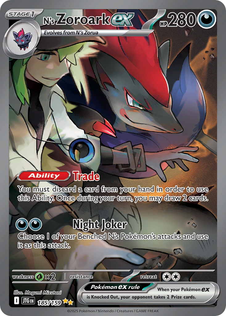 N's Zoroark ex front
