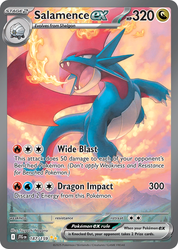 Salamence ex front
