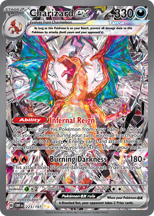 Charizard ex front