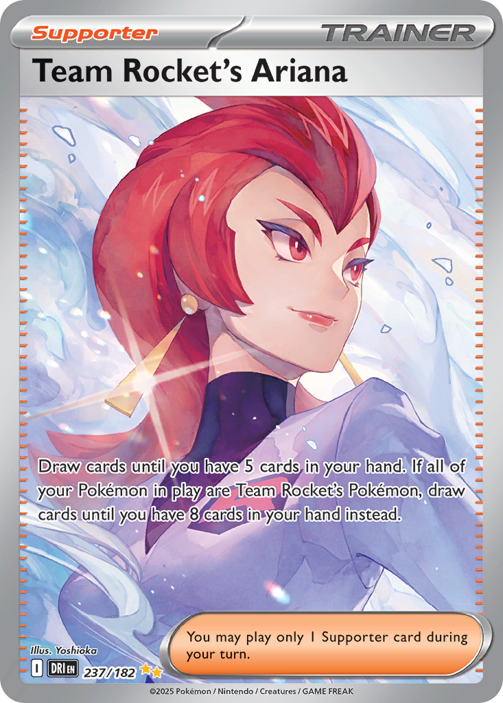 Team Rocket's Ariana front