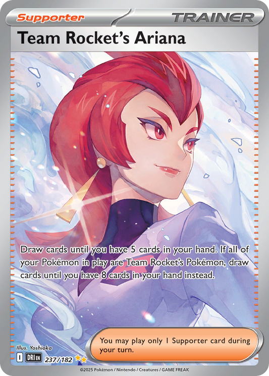 Team Rocket's Ariana front