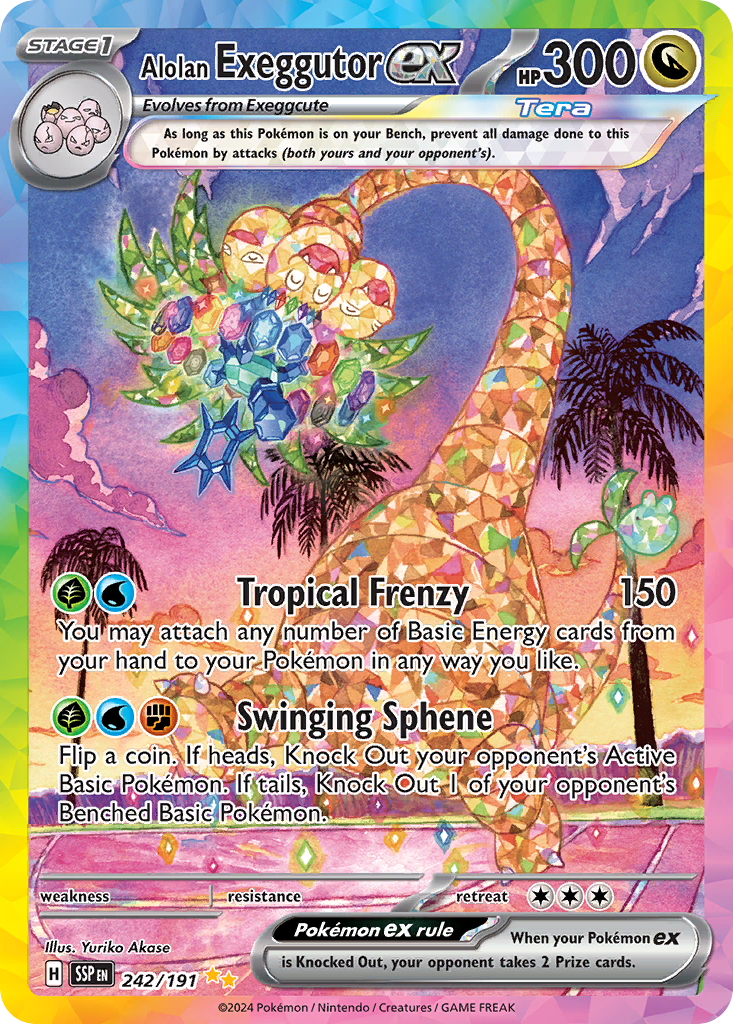 Alolan Exeggutor ex front