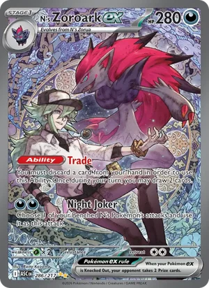 N's Zoroark ex 286/217 front - Ascended Heroes