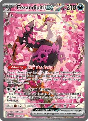 Fezandipiti ex 288/217 front - Ascended Heroes