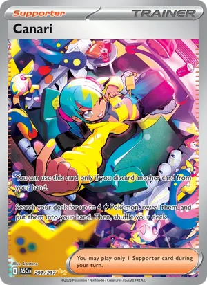 Canari 291/217 front - Ascended Heroes