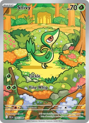 Snivy 087/086 front - Black Bolt