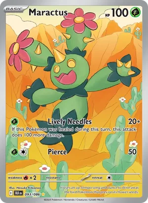 Maractus 093/086 front - Black Bolt