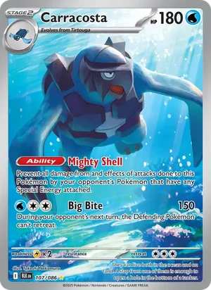 Carracosta 107/086 front - Black Bolt
