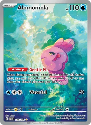 Alomomola 108/086 front - Black Bolt