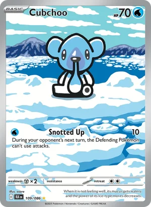 Cubchoo 109/086 front - Black Bolt