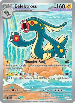 Eelektross 115/086 front - Black Bolt