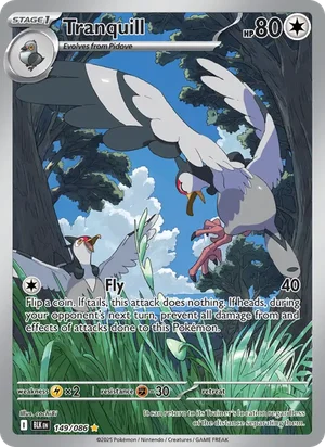 Tranquill 149/086 front - Black Bolt