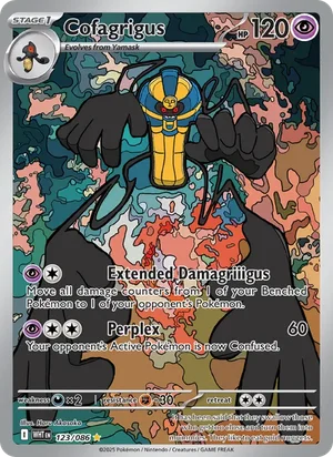 Cofagrigus 123/086 front - White Flare