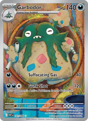 Garbodor 141/086 front - White Flare