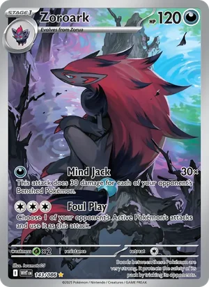 Zoroark 143/086 front - White Flare