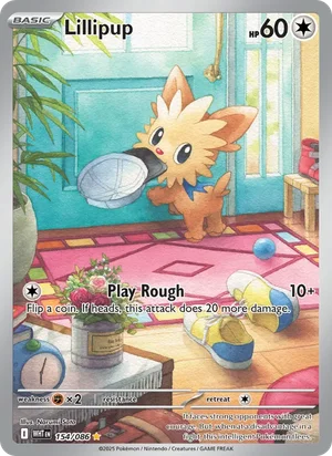 Lillipup 154/086 front - White Flare